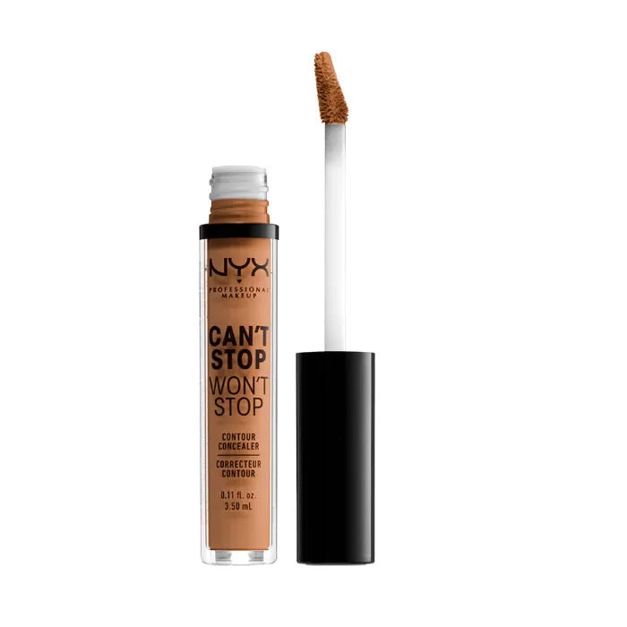 Corrector de contorno de cobertura total Nyx Can't Stop Won't Stop Neutral Tan 3.5 ml