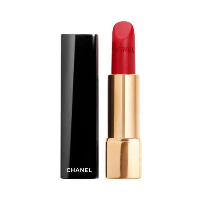 Color de labios mate luminoso Chanel Rouge Allure Velvet 56 Rouge Charnel
