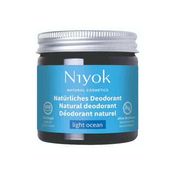 Niyok Creme Desodorizante Natural Light Ocean (fresco e cítrico) – 40 ml