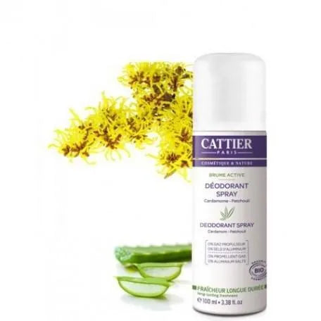 Cattier Paris Cattier Active Deodorant Spray 100ml