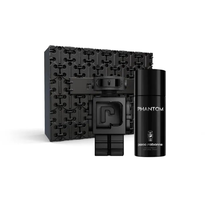 Paco Rabanne Phantom Parfum Eau De Perfume Spray 100ml 2 Piece Set Christmas 2023