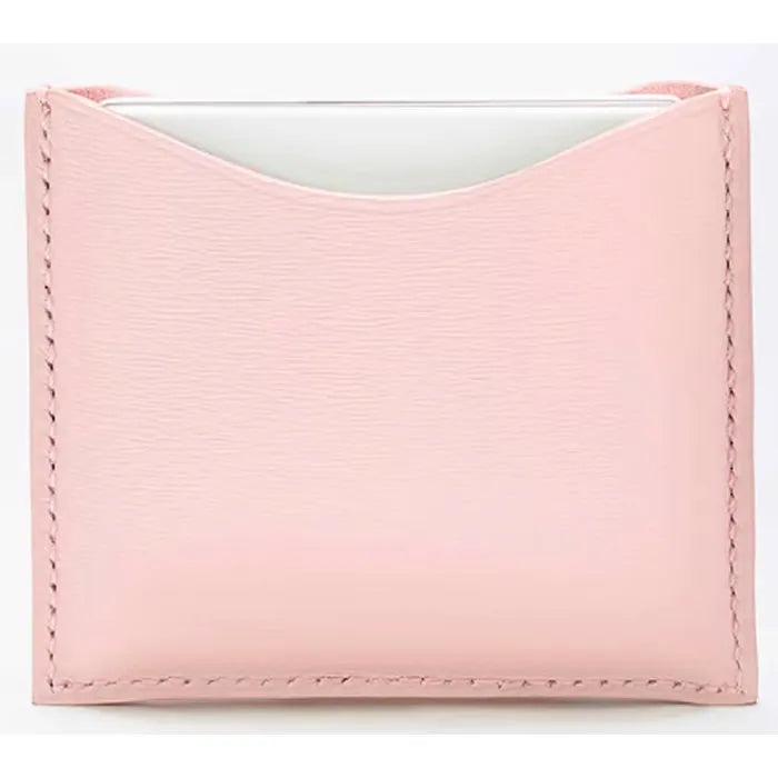 Compact pink leather cover La Bouche Rouge