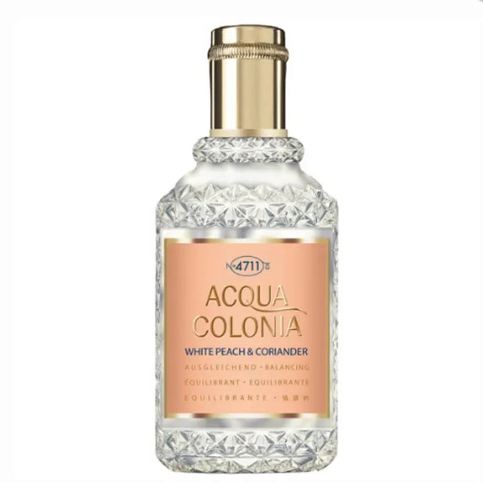 4711 Acqua Colonia Melocotón Blanco Y Cilantro Agua De Colonia Spray 50ml