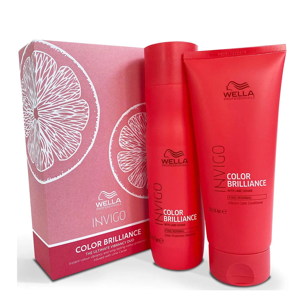 Wella Invigo Color Brilliance Duo Champú 1un Acondicionador 1u