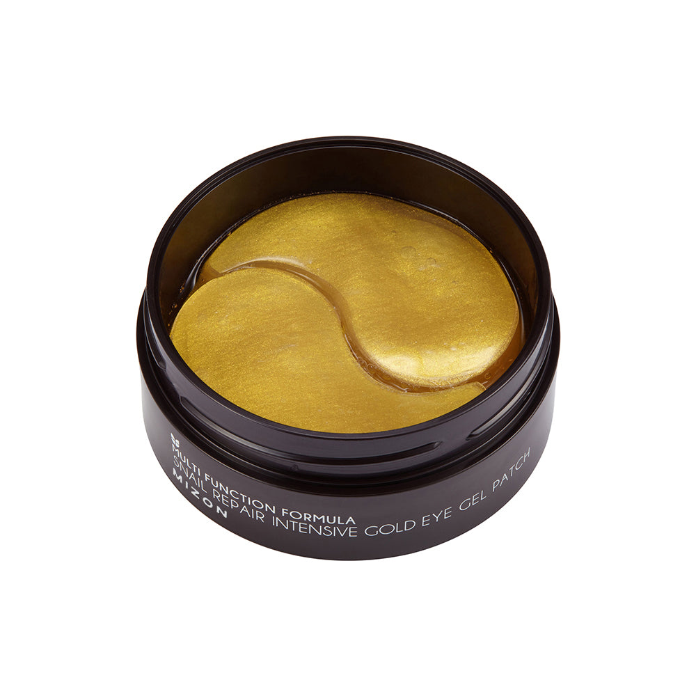 Parches de gel para ojos Mizon Snail Repair Intensive Gold (60 unidades, 84 g)