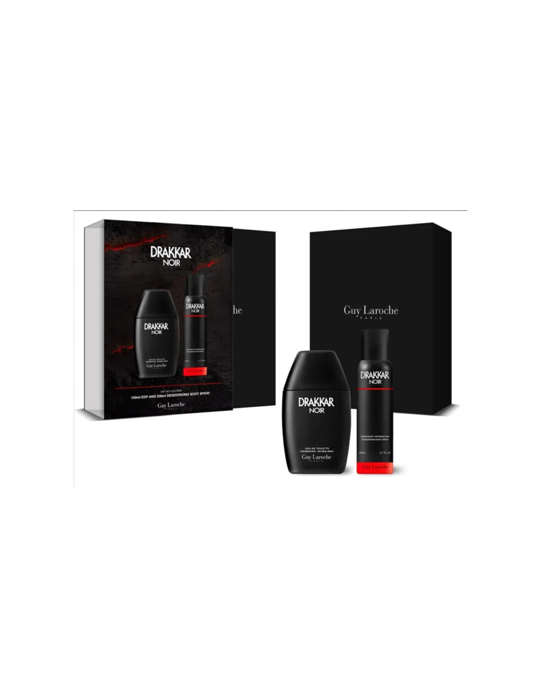 Guy Laroche Drakkar Noir et 100 Vap Deodorant 150 Cof