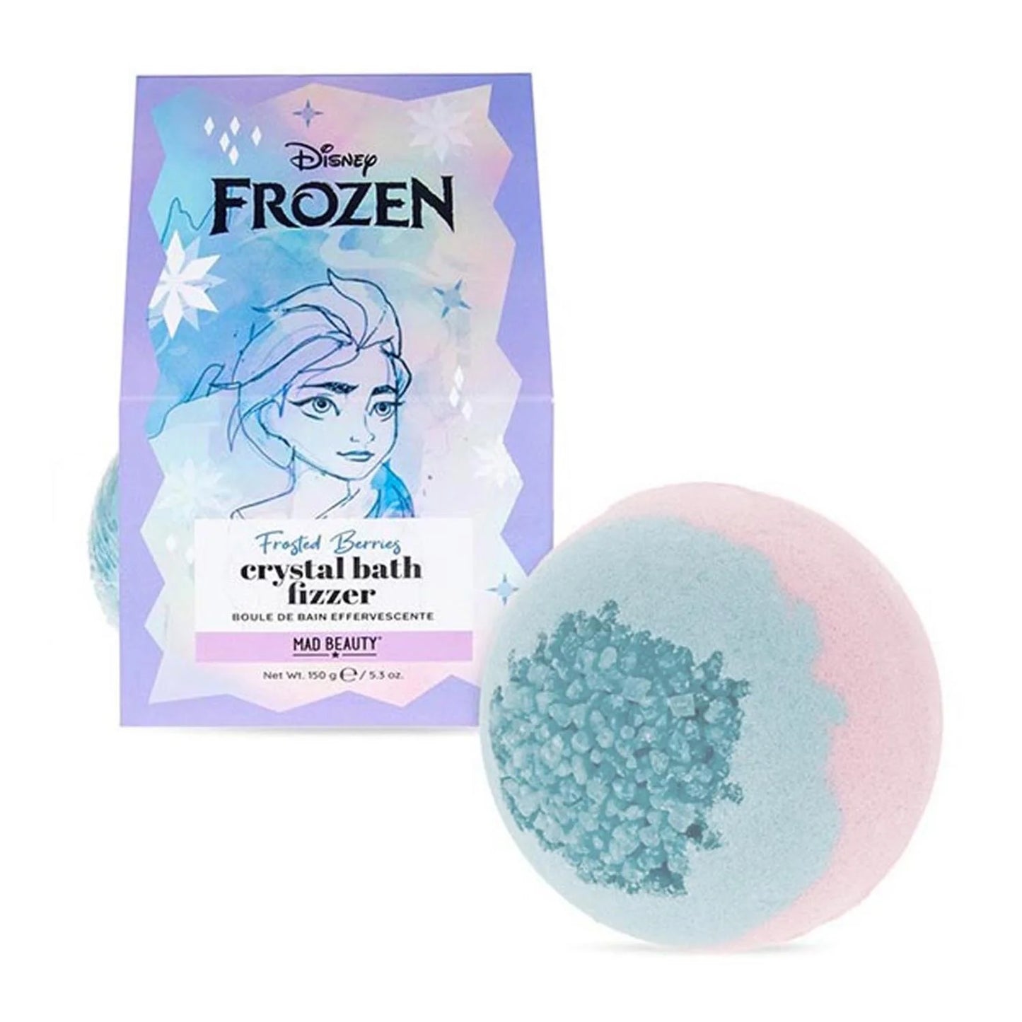 Bomba de baño de cristal Frozen de Disney Mad Beauty