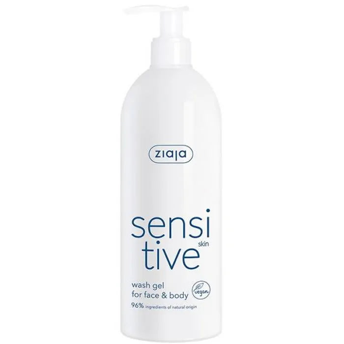 Ziaja Sensitve Face and Body Cleansing Gel for Sensible Skin 400ml