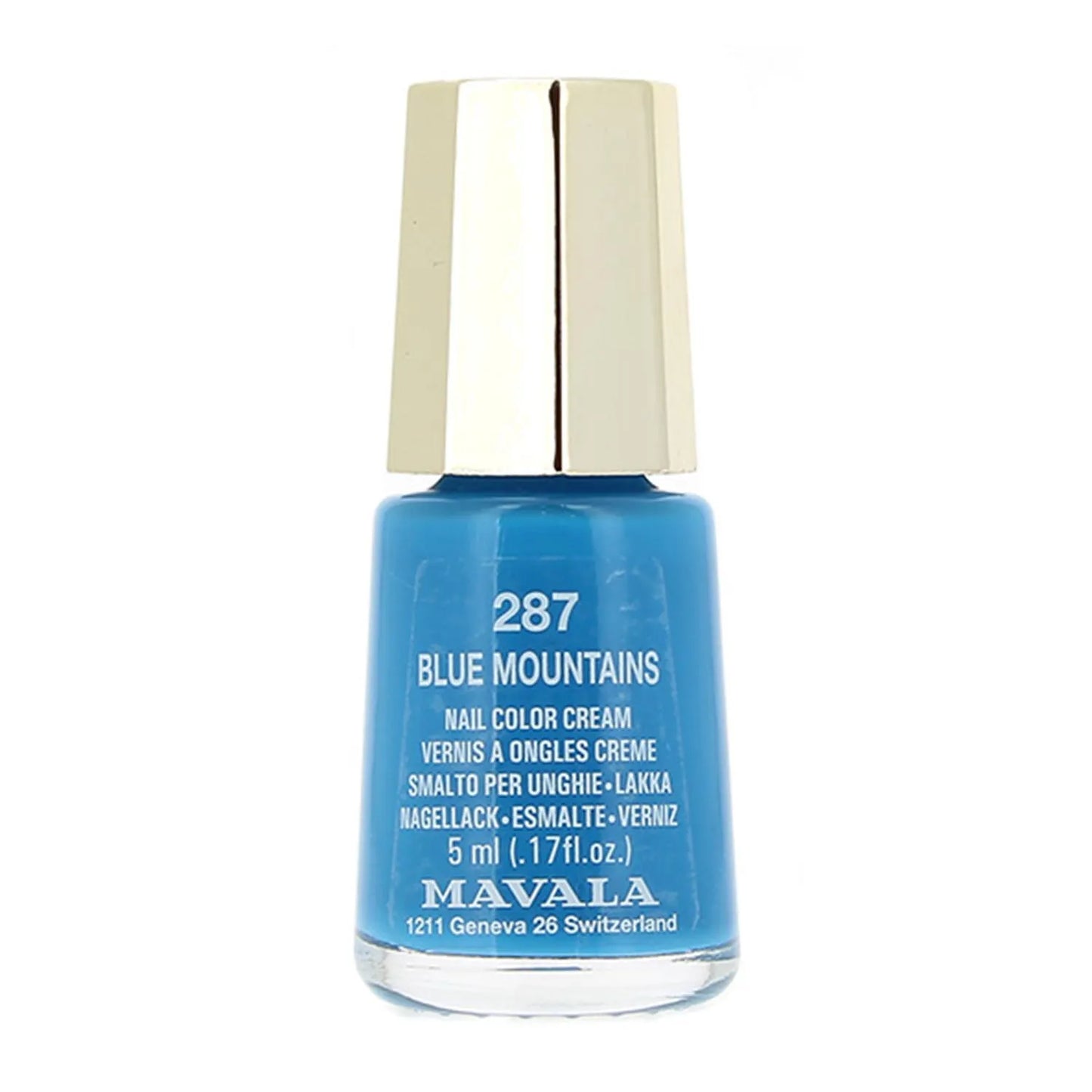 Mavala Nail Polish 287 Blue Mountains 5ml