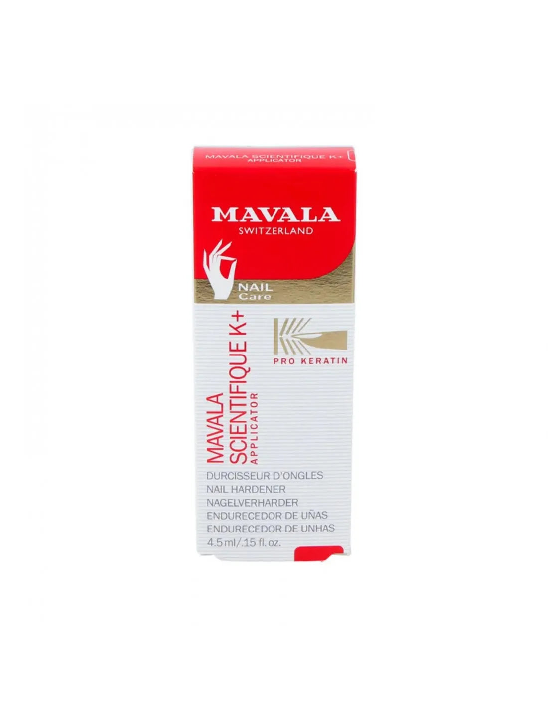 Mavala Scientific K Nail Hardener With Applicator 4.5ml