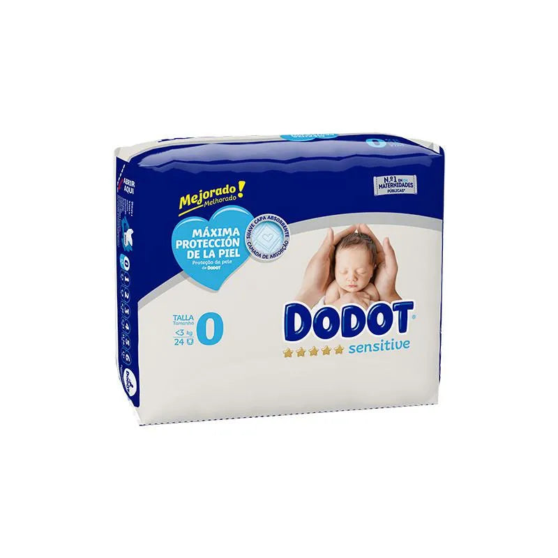 Dodot Sensitive R Nac 0-2,5 kg 24 unidades