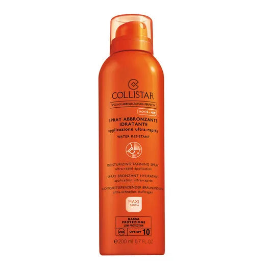 Spray bronceador hidratante Collistar Perfect Tanning FPS 10 200 ml