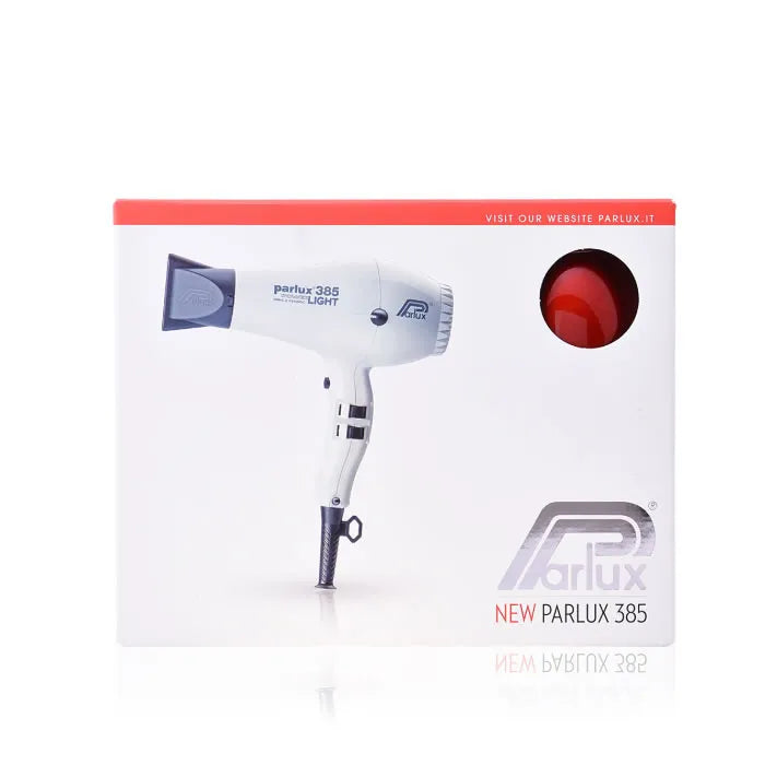 Secador de pelo Parlux 385 Powerlight iónico y cerámico rojo