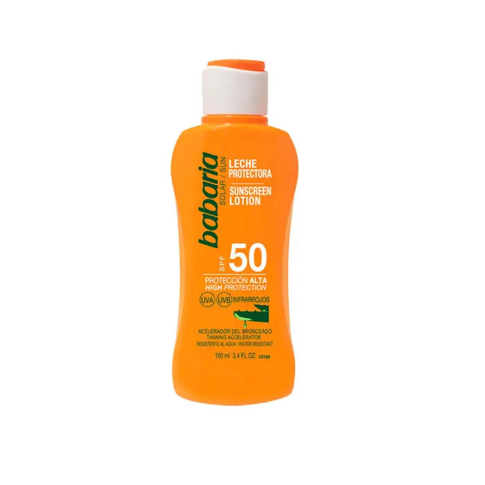 Babaria Sunscreen Lotion with Aloe Vera Spf50 100ml