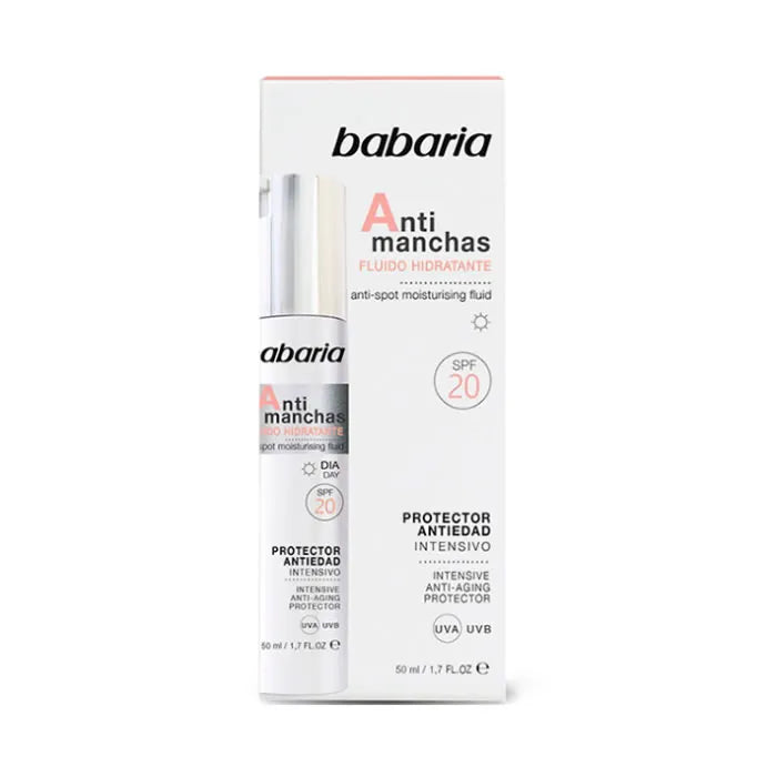 Babaria Fluido Hidratante Antimanchas FPS 20 50 ml
