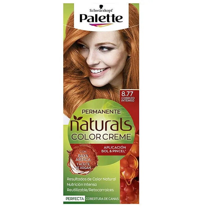Schwarzkopf Palette Naturals Color Creme 8.77 Cobre Intenso