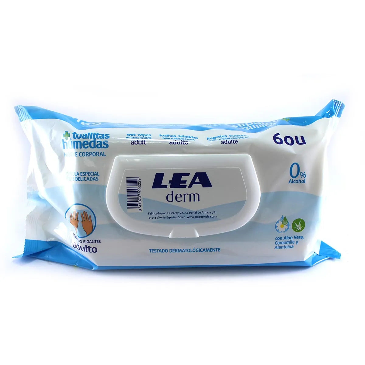 Lea Derm Wipes Pack of 60 Units
