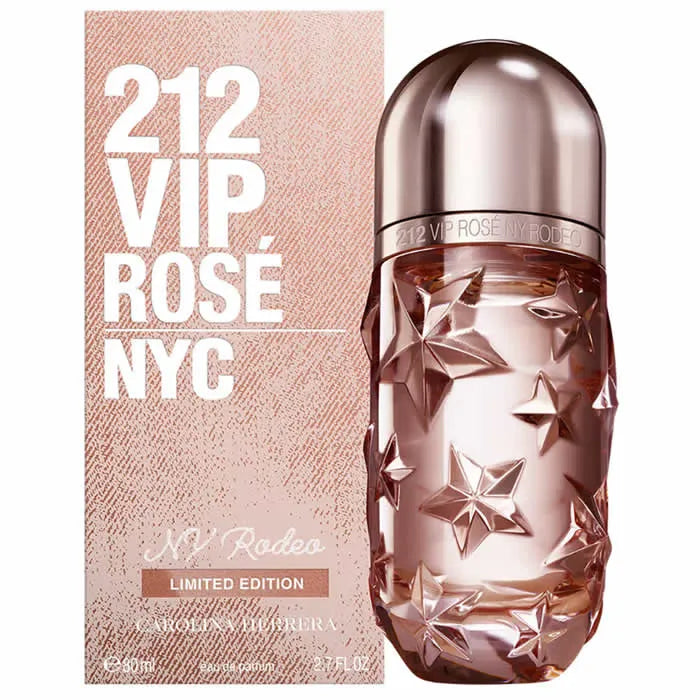 Carolina Herrera 212 Vip Rosé Ny Rodeo Eau De Parfum Spray 100ml Edición Limitada