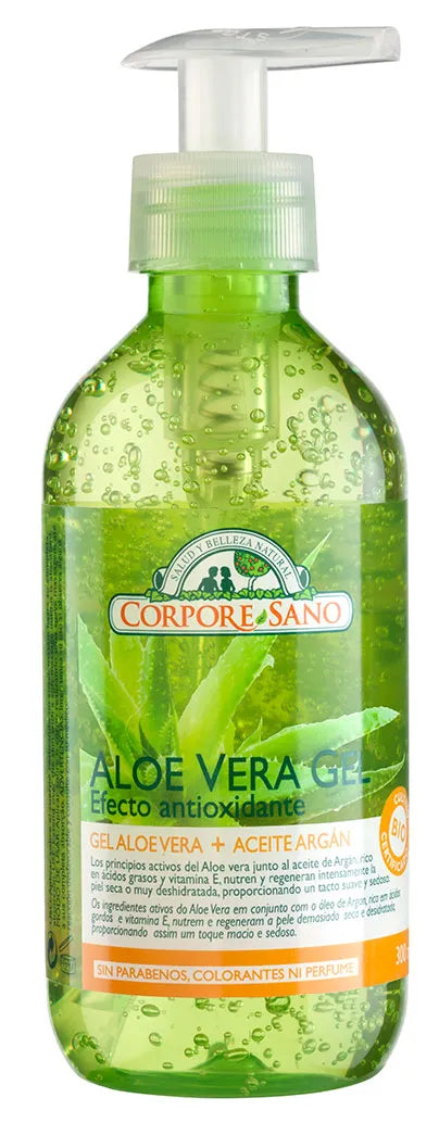 Gel Corpore Aloe Vera Aceite de Argán 300ml Bio