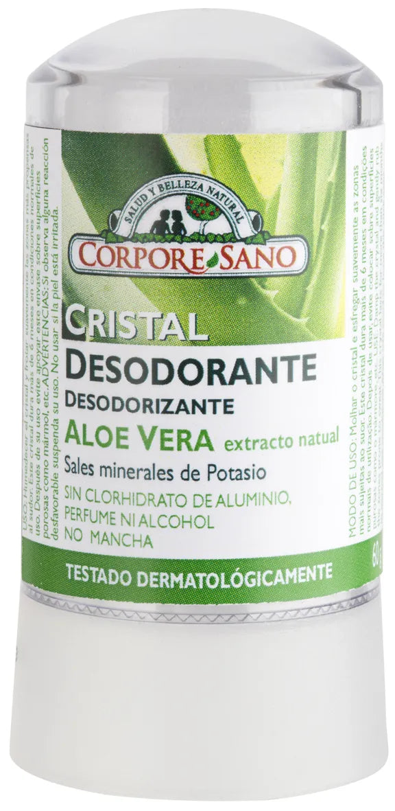 Corpore Desod Mineral Aloe 60g Potassium Alum and Aloe Ve
