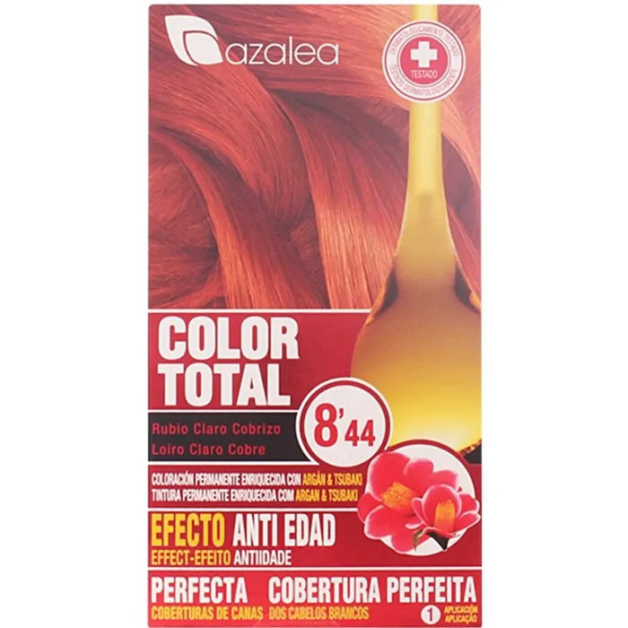 Azalea Color Total 8.44 Cabello Rubio Claro Cobrizo