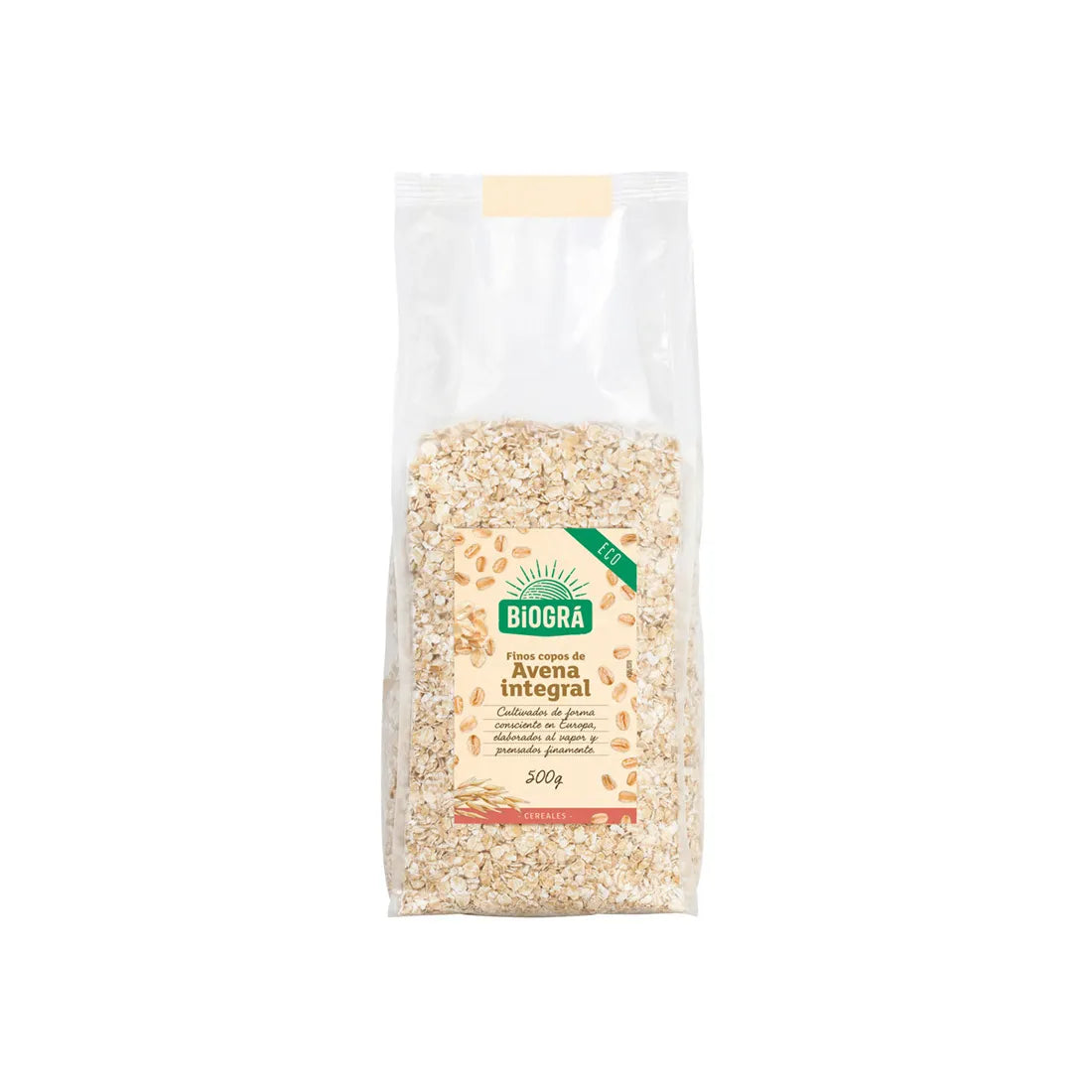Biográ Cups of Avena Finos Integrales Without Gluten 500g