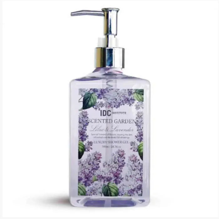 Gel de ducha IDC INSTITUTE Scented Garden Lila-Lavanda 780 ml