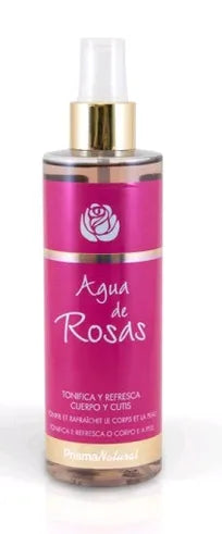 Prisma Natural Tónico Agua de Rosas 250ml Piel Radiante