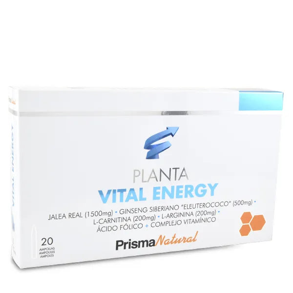 Prisma Nat Plantavital - Energy 20 Ampoules 10ml