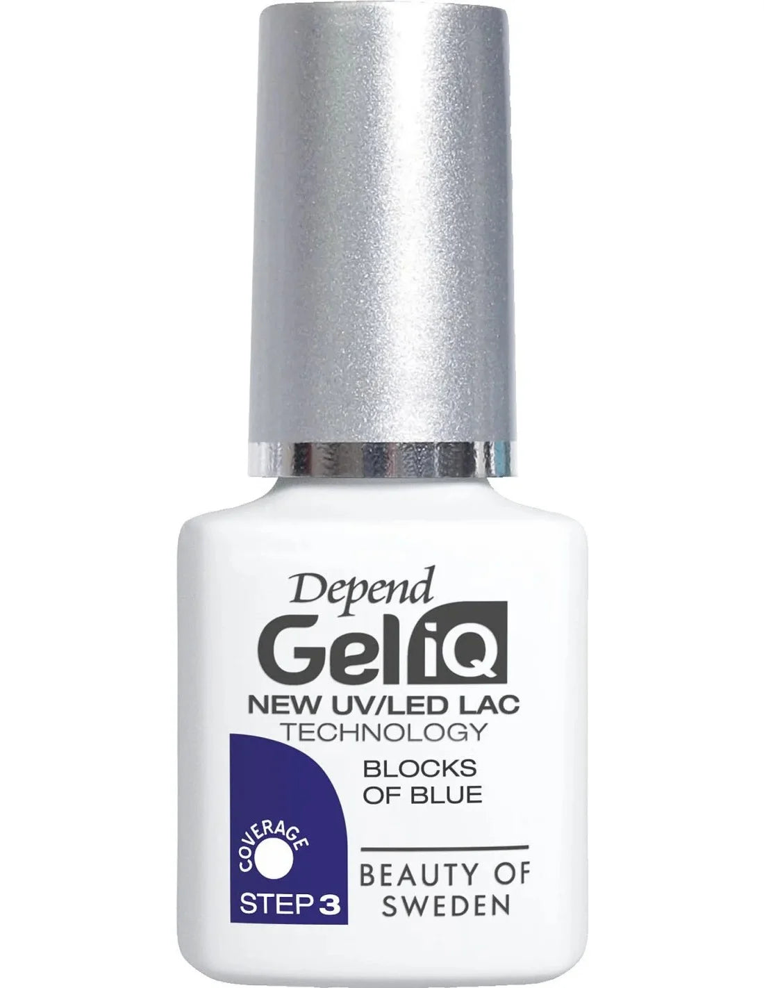 Beter Depend Gel Iq Nail Polish Blocks Blue 41120