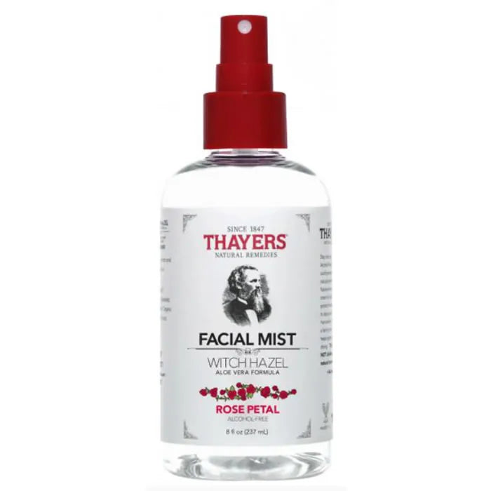 Bruma facial Thayers de pétalos de rosa, 237 ml