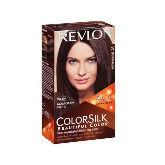 Revlon Colorsilk Sin Amoniaco 27 ​​Castaño Oscuro Intenso