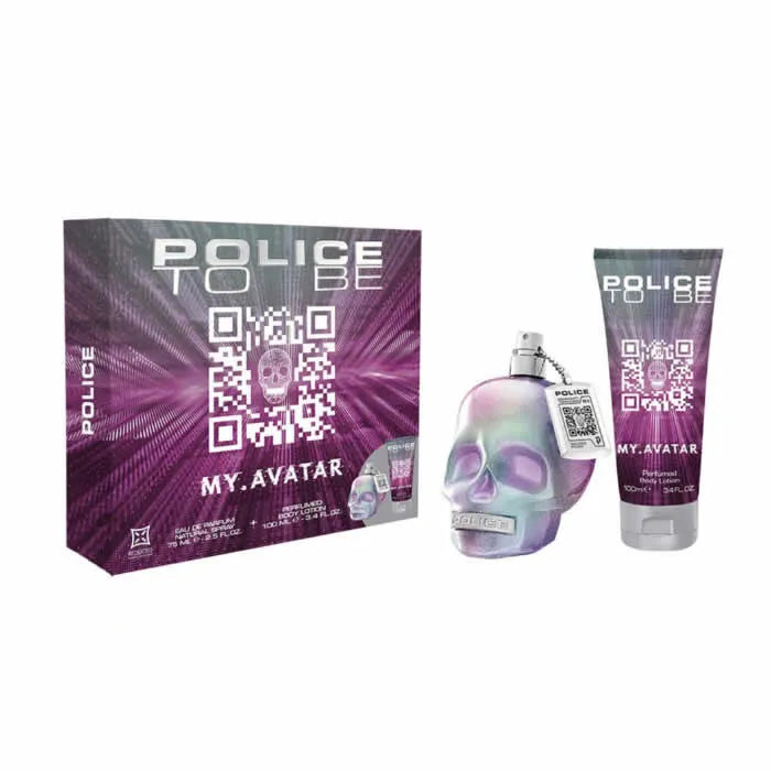Police To Be My Avatar Woman Eau De Toilette Spray 75ml 2-Piece Set