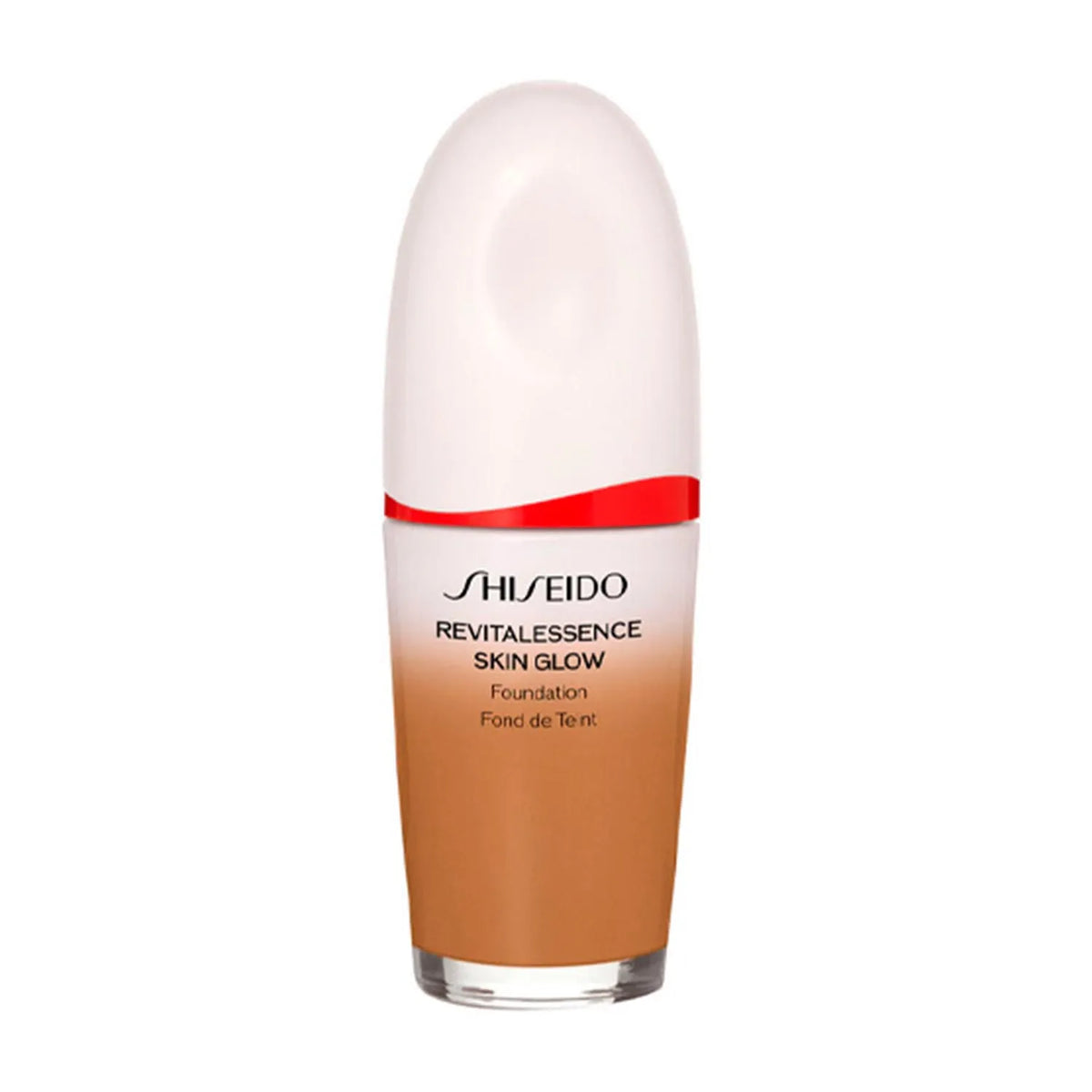 Base de maquillaje Shiseido Revitalessence Skin Glow FPS 30 420 Bronce 30 ml