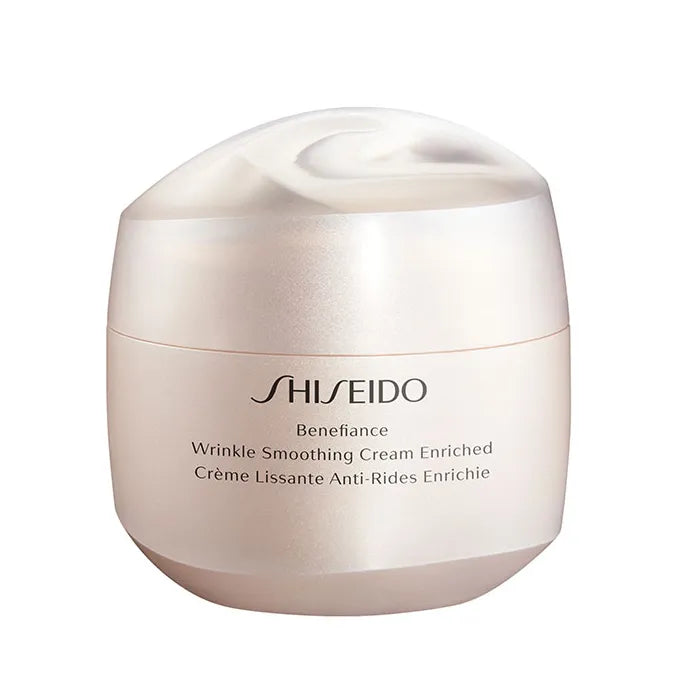 Crema suavizante de arrugas Shiseido Benefiance enriquecida 75 ml