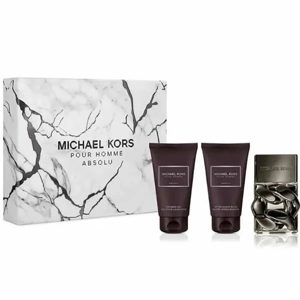 Michael Kors Pour Homme Absolu Eau De Parfum Spray 50ml Set 3 Pieces