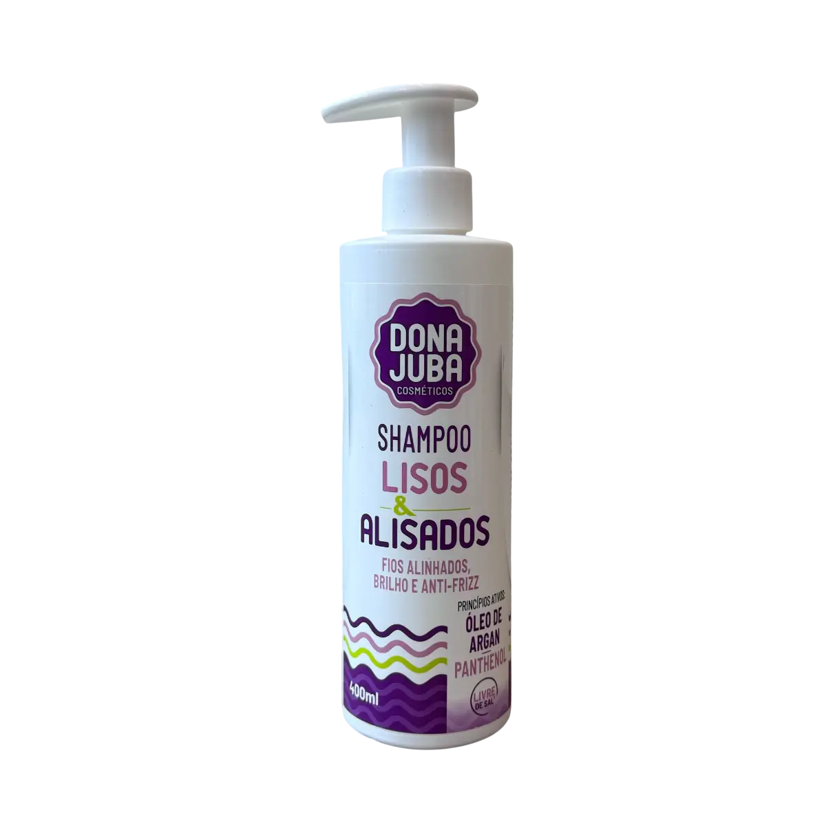 Champú para cabello liso y suave Dona Juba (400 ml)