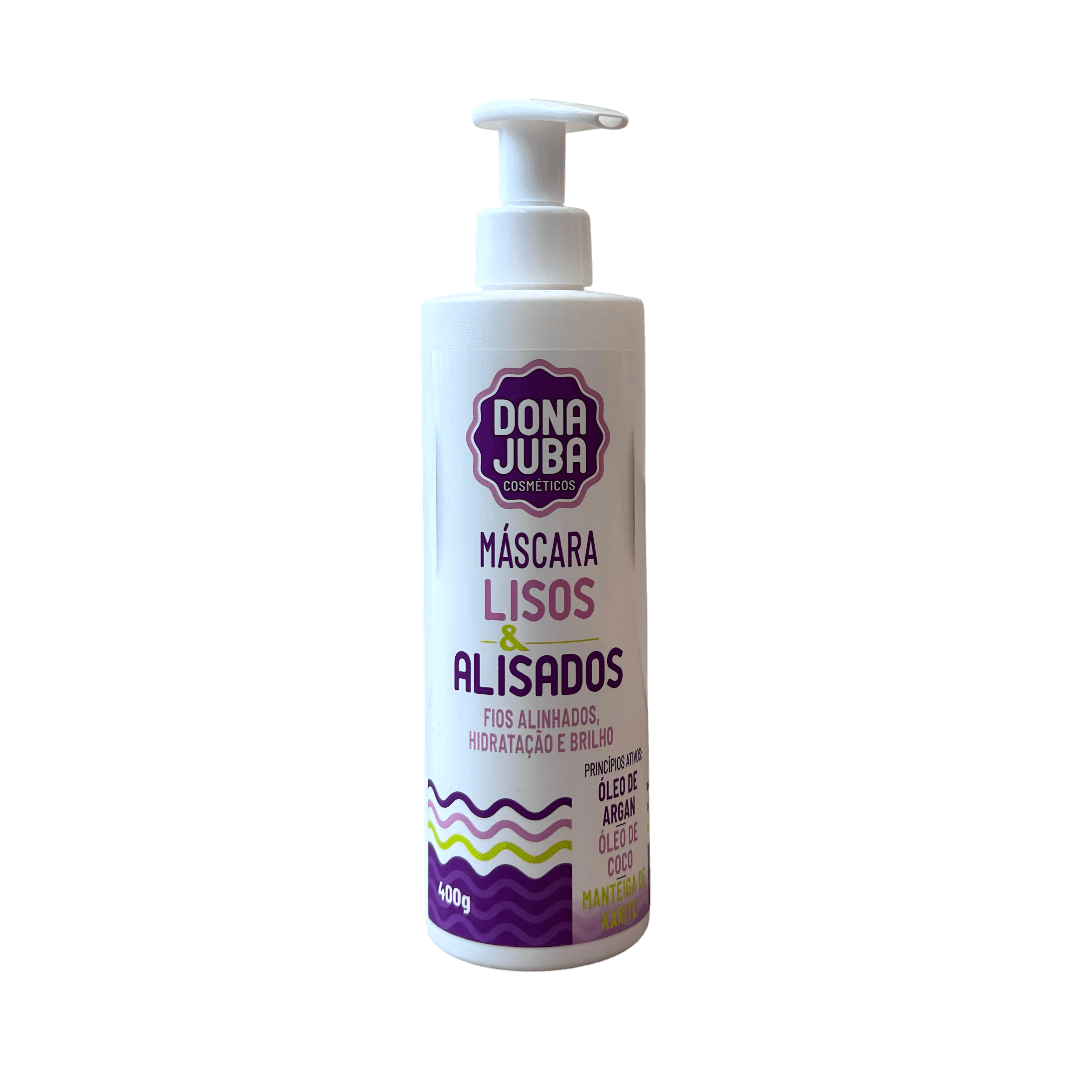 Smooth &amp; Straightened Hair Mask Dona Juba 400ml