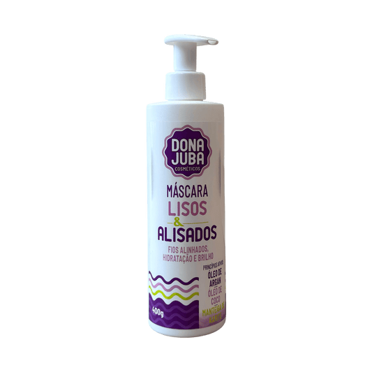 Smooth &amp; Straightened Hair Mask Dona Juba 400ml