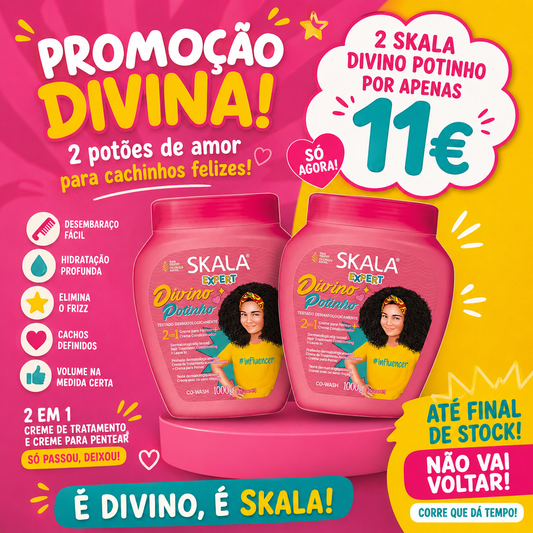 Promoção 2 divino Potinho Skala 2x11€