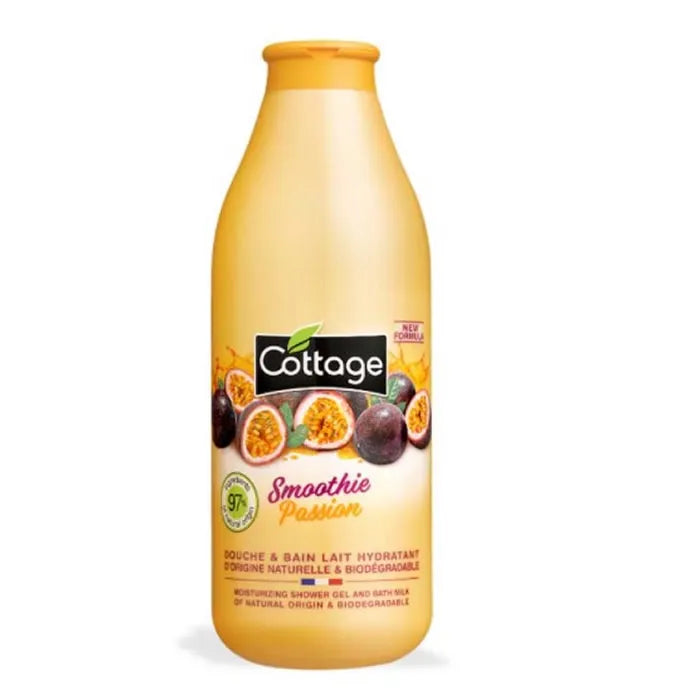 Gel de ducha con leche de la pasión Cottage Smoothie 750 ml