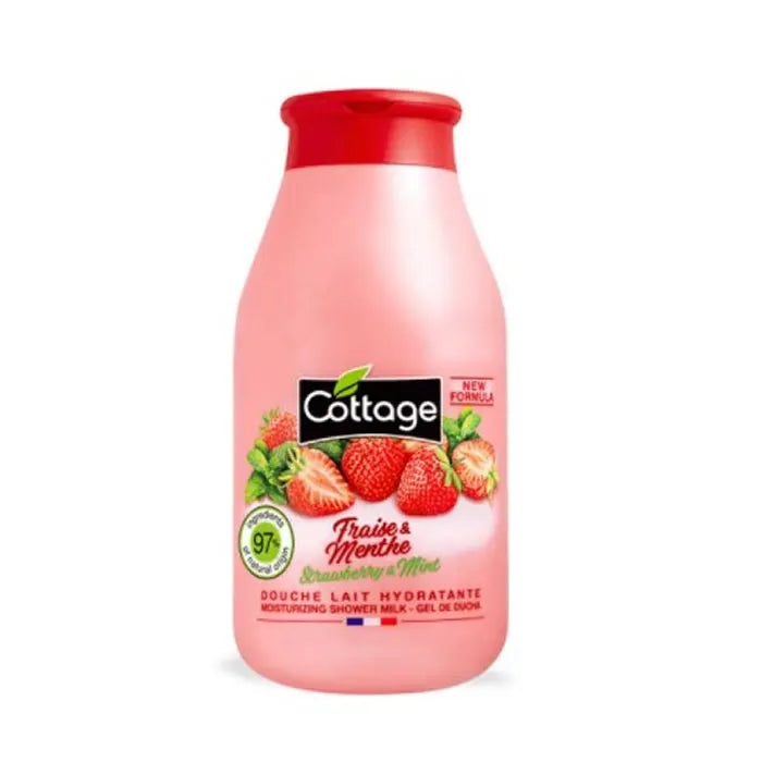 Gel de ducha hidratante Cottage Fresa y Menta 250 ml