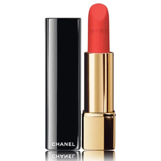 Color de labios mate luminoso Chanel Rouge Allure Velvet 43 La Favorite