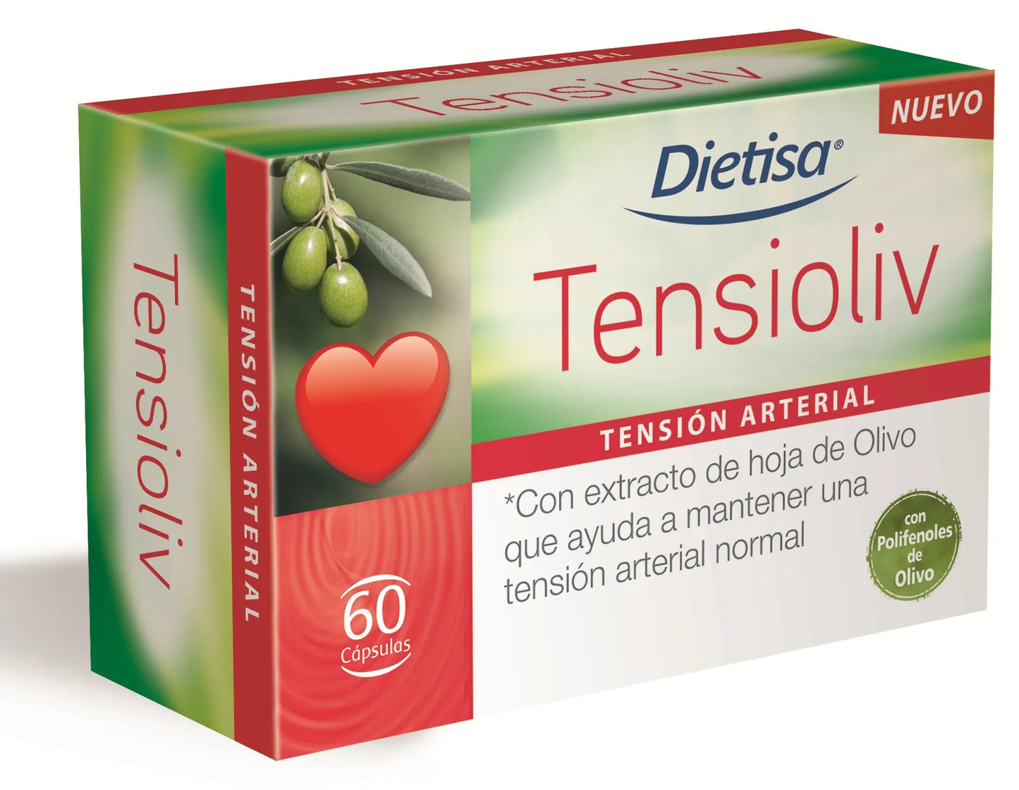 Dietisa Tensioliv 60 Capsules