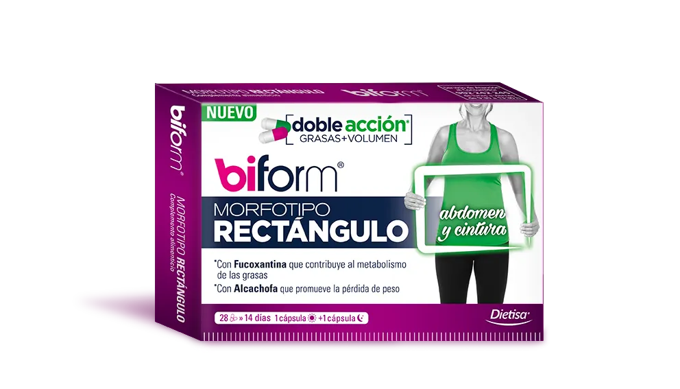 Biform Morfotipo Rectangulo 28 Caps