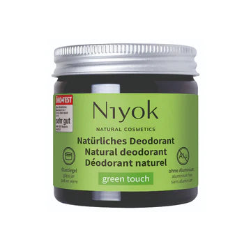Crema desodorante natural Niyok Green Touch (fresca) – 40 ml