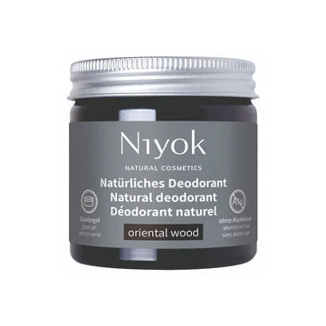 Crema desodorante natural de madera oriental Niyok (aromática y amaderada) – 40 ml