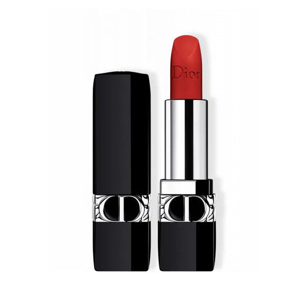Bálsamo labial mate Dior Rouge Dior 999