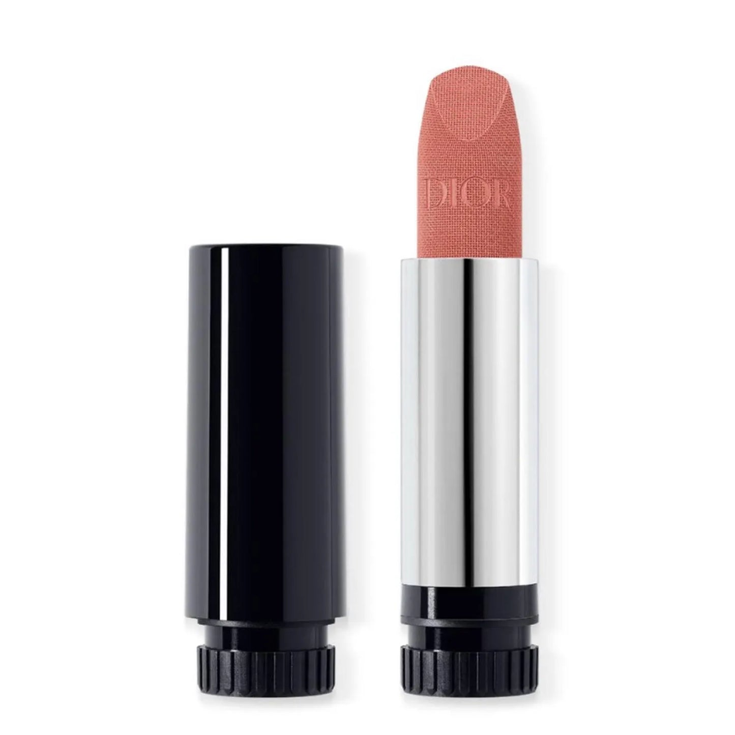 Recambio de barra de labios Dior Rouge Dior 100 Nude Look Velvet de 30 ml
