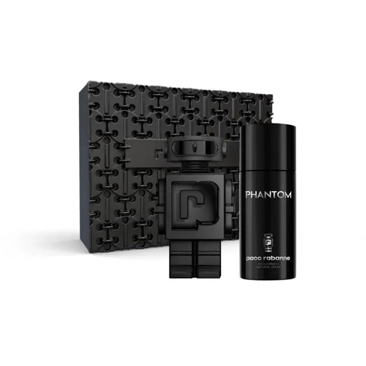 Paco Rabanne Phantom Parfum Eau De Perfume Spray 100ml 2 Piece Set Christmas 2023